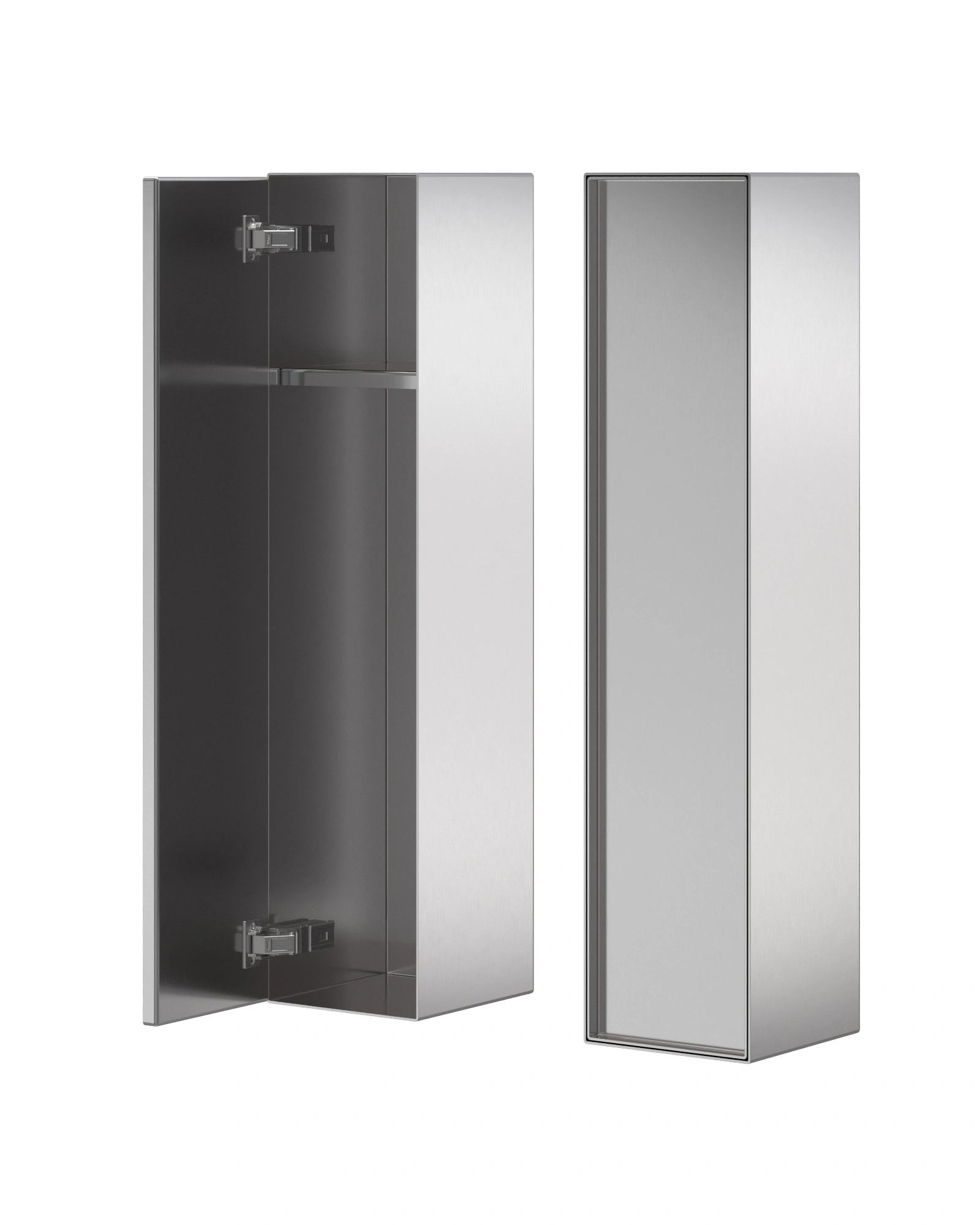 BrashHolder_04 Вбудований тримач для туалетного паперу та йоржика - Зображення 1